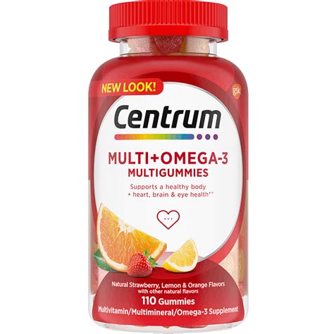 centrum multi omega 3 multigummies.